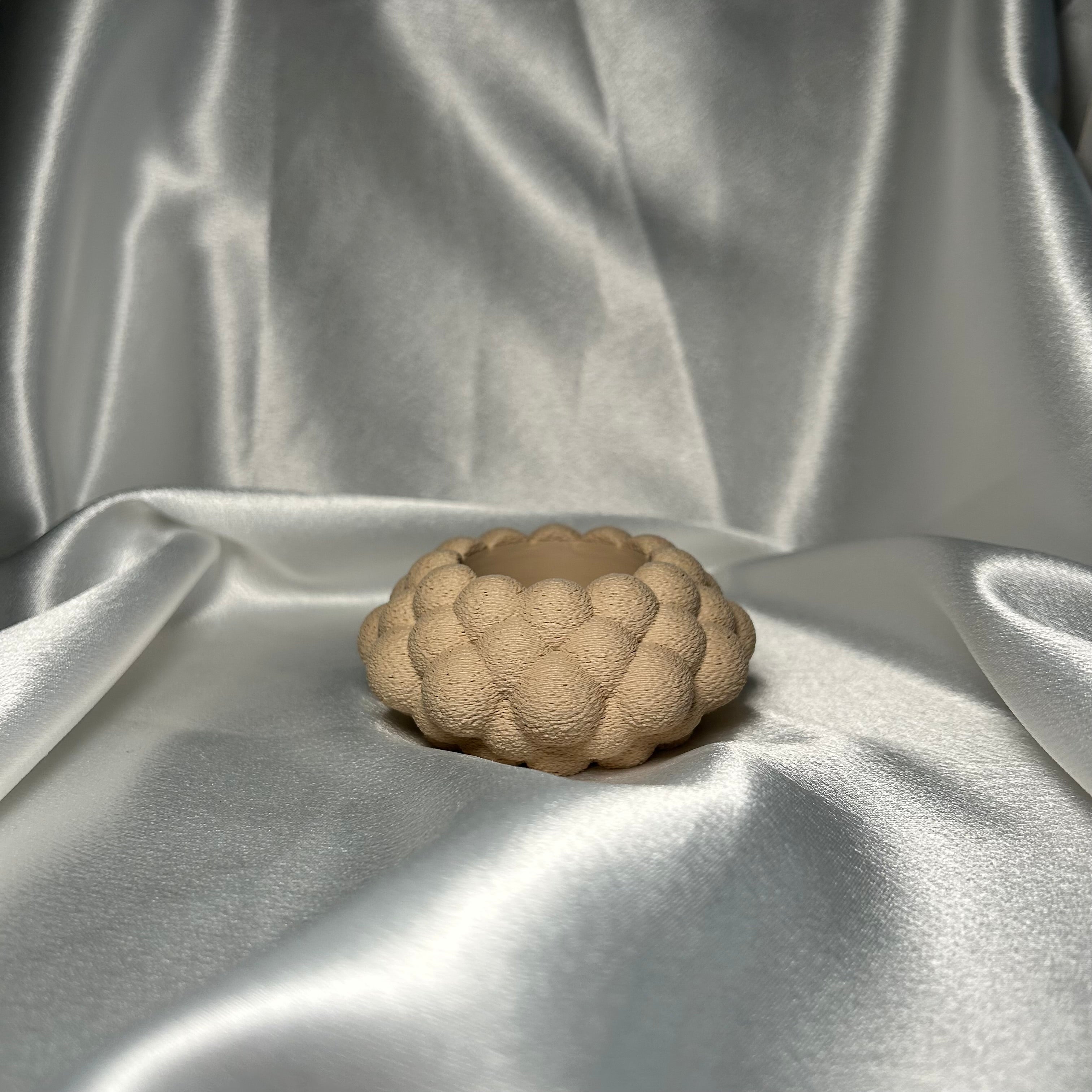 LED-Teelichthalter Bubble