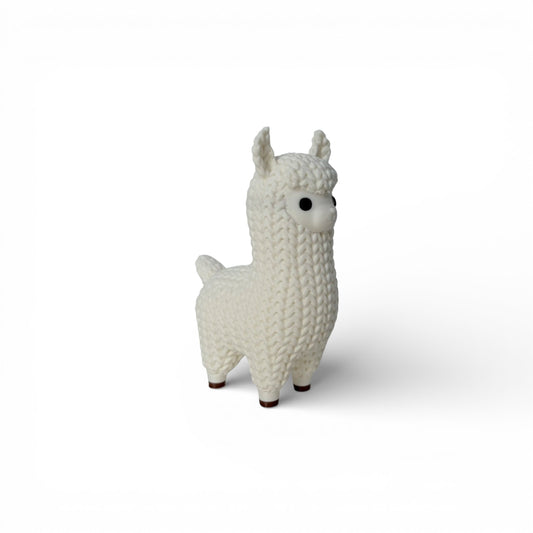 Alpaka Figur in Strickoptik