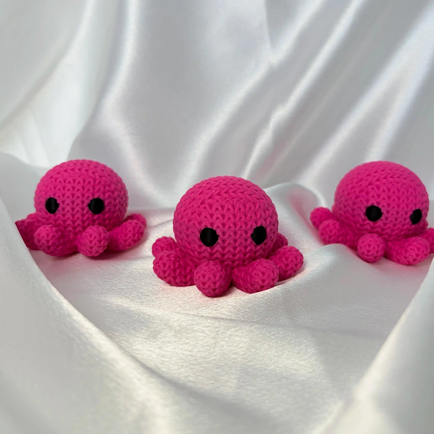 Oktopus Figur in Strickoptik