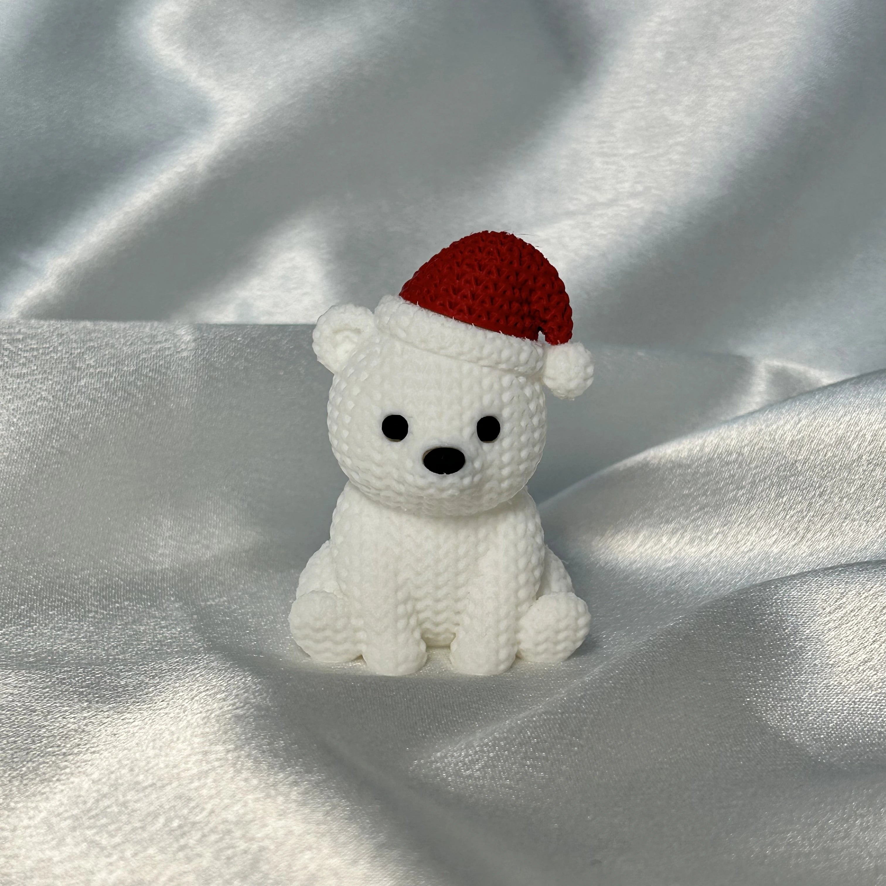 Gestrickter Eisbär 
